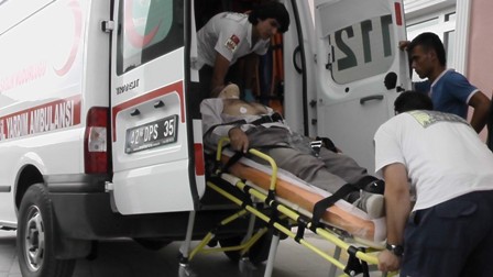 Kulu’da inşaattan düşen işçi hastanelik oldu