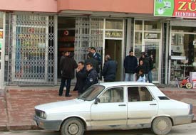 Alarm iş yerini hırsızdan kurtardı