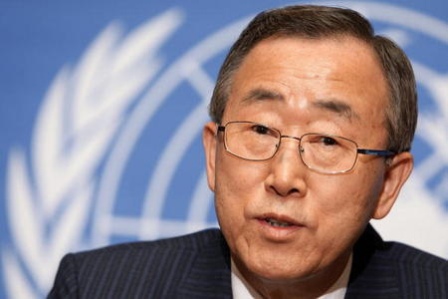 Ban Ki-Moon'dan Suriye kimyasal açıklaması