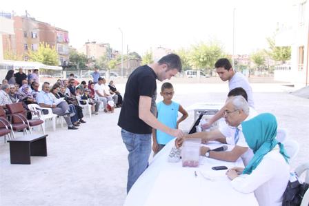 AKSİNAN’da 96 daire teslim edildi