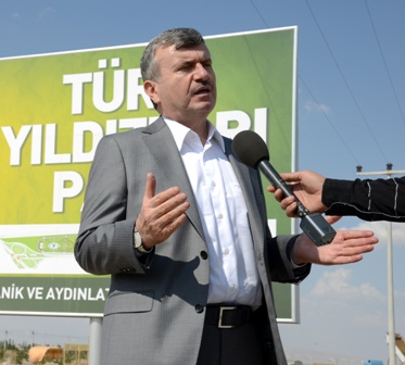 Ankara Yolu’na 1 milyon metrekarelik yeşil alan
