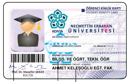 Öğrenci kimlik kartları el kart olacak