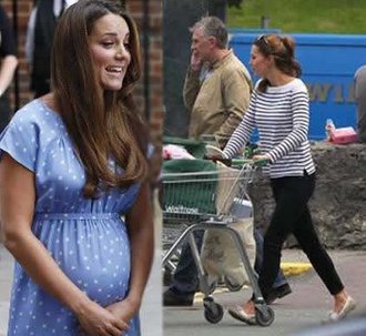 Kate Middleton hiç doğum yapmamış gibi
