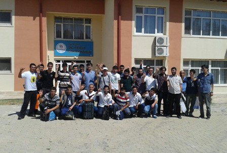 Üniversite öğrencileri Beyşehir'de kampta
