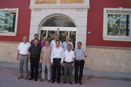 KGC, Merhaba Gazetesi’ni ziyaret etti