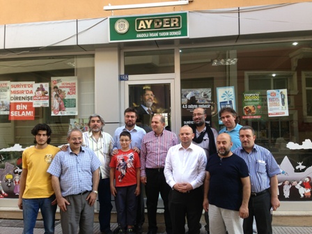 Baloğlu’ndan İHH-Ayder ziyareti