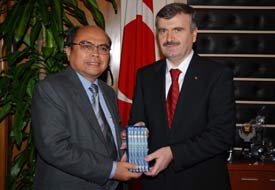 UNESCO'dan Akyürek'e ziyaret