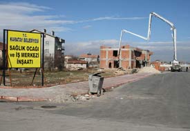 Sağlık ocağı inşaatları sürüyor