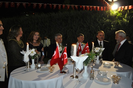 Zafer Bayramı resepsiyonu yapıldı