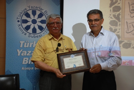 Hattat Hüseyin Öksüz sanat hatıralarını anlattı