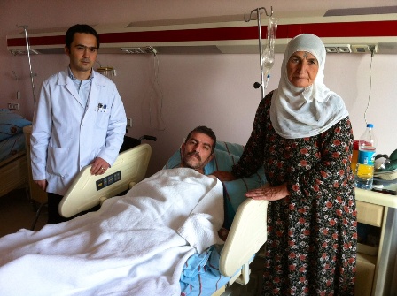 Mülteci Beyhekim’de sağlığına kavuştu