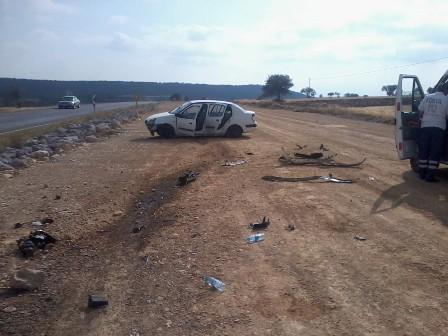 Beyşehir’de trafik kazası: 2 yaralı