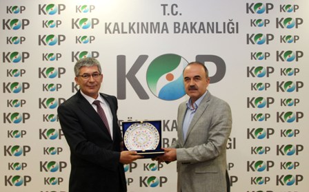 Vali Erol'dan KOP İdaresi’ne ziyaret