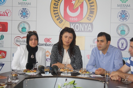 Türkmenoğlu Gazeteciler  Cemiyeti’ni ziyaret etti