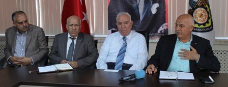 Konya’da esnafın sorunları görüşüldü