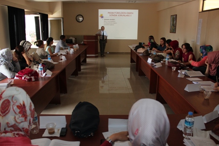 Yenidoğan yoğun bakım hemşireliği kursu başladı