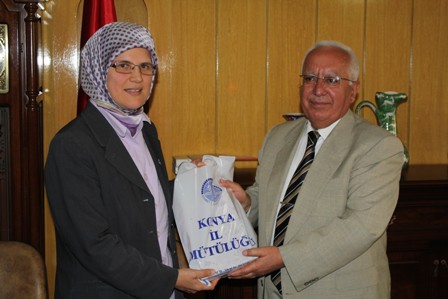 DİTİB Eyalet Gençlik Birlikleri’nden Konya Müftüsüne ziyaret