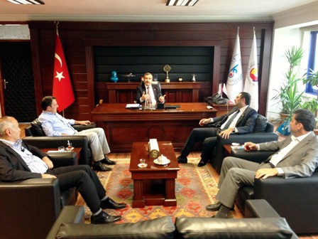 Milletvekili Akış'tan, Vali Erol ve STK'lara ziyaret