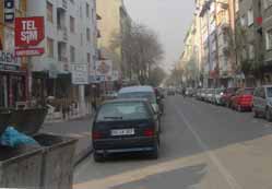 Trafik tek yönlü aksın