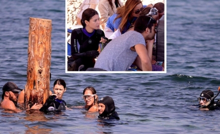 Beren İntikam için 4 saat dalgalarla boğuştu