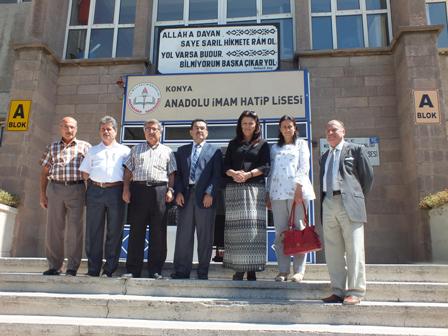 AK Parti Konya Milletvekili Türkmenoğlu'ndan Okul Ziyaretleri