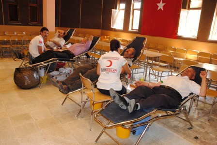 Sarayönün'de kan bağışı kampanyası