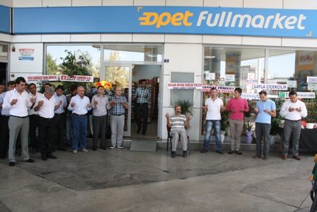 Avcan'ın 6. Petrol dualarla hizmete açıldı