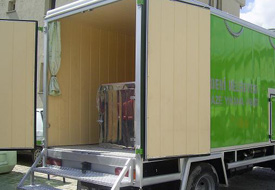 Karapınar'a cenaze yıkama aracı