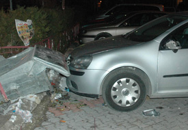 Alkollü sürücü kazaya yol açtı