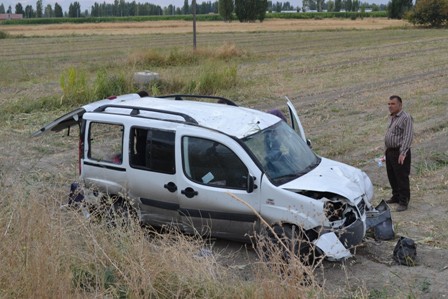 Trafik kazası: 3 yaralı