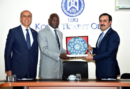 Büyükelçi Mbacke, Selçuk Öztürk’ü ziyaret etti