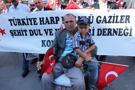 Halkapınar'da, Gaziler Günü Ve İlköğretim Haftası Kutlandı