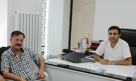 Aslan Korkmaz'dan Memleket'e ziyaret