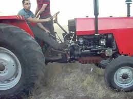 İlçede traktör üretildi