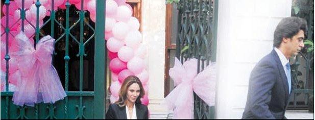 Kutluay çiftinin kilise çıkarması