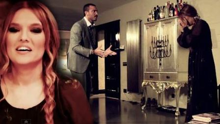 Okan Kurt eşi Demet Akalın'ın klibinde oynadı