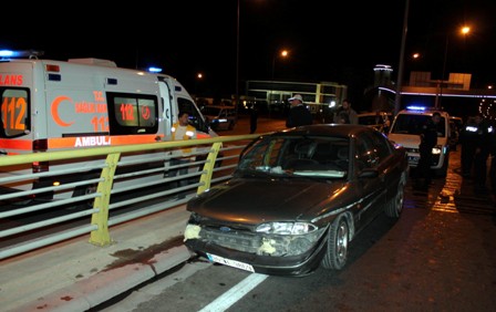 Konya'da trafik kazası: 1 yaralı