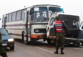 Korkunç kazanın sürücüleri tutuklandı