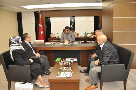 Konya Eczacı Odası'ndan Meram Belediyesi'ne ziyaret