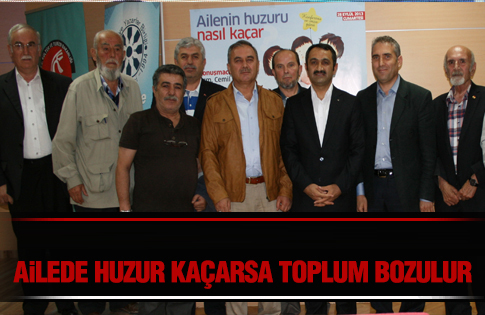 Aile bozulursa toplum bozulur