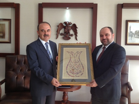 TİMAV'dan Vali Erol'a ziyaret