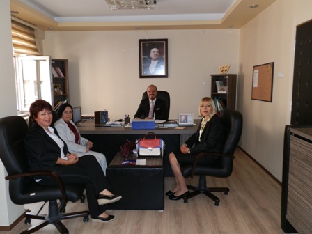 Diltaş’tan yeni müdüre hoş geldin ziyareti