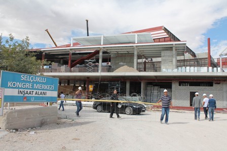 Anadolu'nun en büyük kongre merkezinin çalışmaları sürüyor