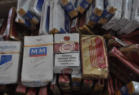 Konya’da 15 bin paket kaçak sigara ele geçirildi