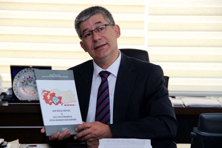 "KOP Bölge Nüfusu Ve 2012 Yılı İtibarıyla Nüfus Hareketleri" raporu