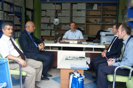 Basın Yayın Konya İl Müdürü Beyşehir'deki basın kuruluşlarını ziyaret etti