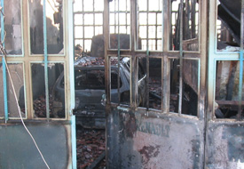 Çeltik Belediye Sanayi'nde yangın