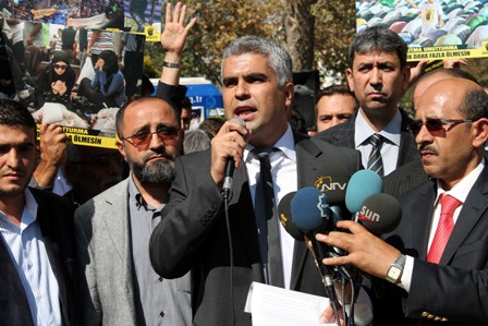 Konya'da Mısır’daki darbenin 100. günü protesto edildi
