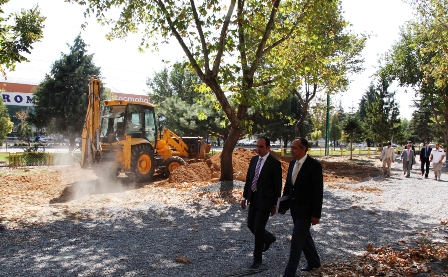 Muhammed İkbal Parkı yenileniyor