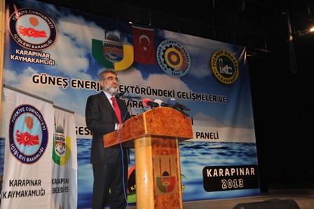 Enerji Ve Tabii Kaynaklar Bakanı Yıldız, Konya'da
